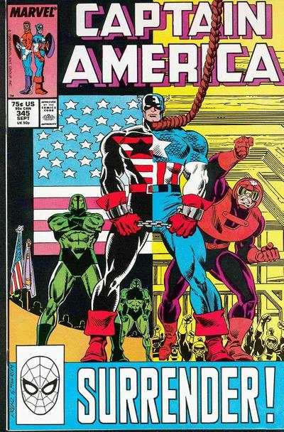 Captain America 1968 series #345