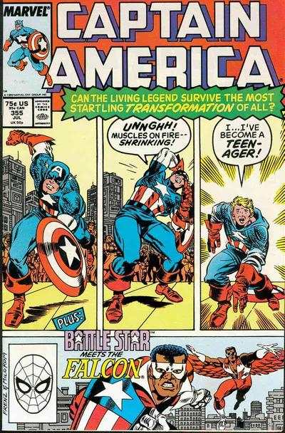 Captain America 1968 series #355