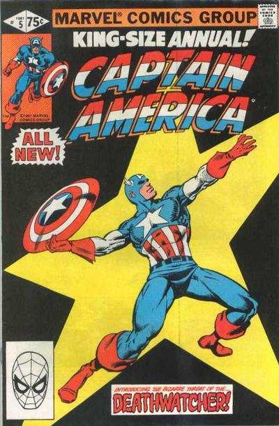 Captain America 1968 series Annual #5