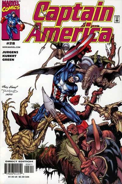 Captain America 1998 series #28