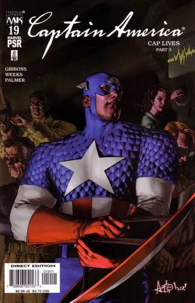 Captain America 2002 series #19