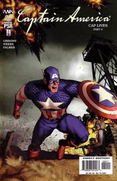 Captain America 2002 series #20