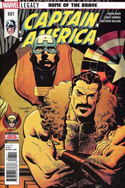 Captain America Jan 2018 series #697
