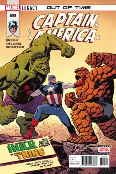 Captain America Jan 2018 series #699