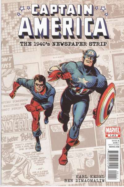 Captain America: The 1940's Newspaper Strip #1