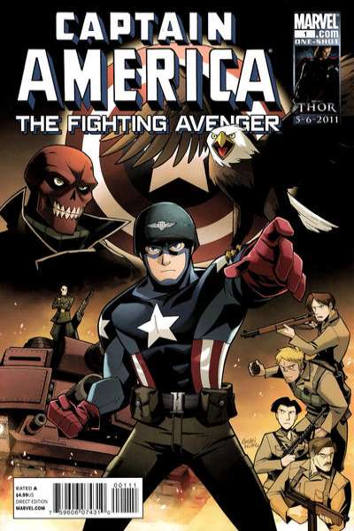 Captain America: The Fighting Avenger #1