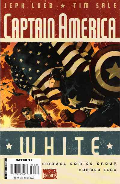 Captain America: White 2008 series #0