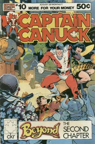 Captain Canuck 1975 series #10