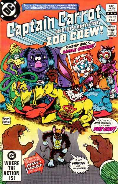 Captain Carrot and His Amazing Zoo Crew #12