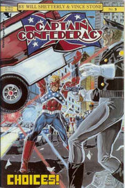 Captain Confederacy 1986 series #3