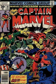 Captain Marvel 1968 series #50