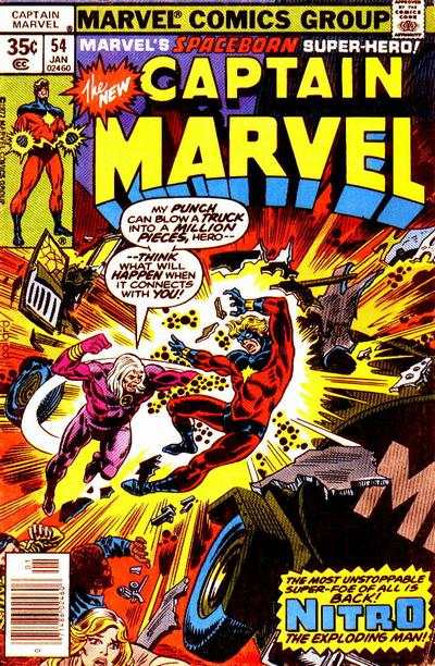 Captain Marvel 1968 series #54
