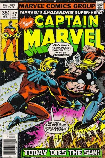 Captain Marvel 1968 series #57