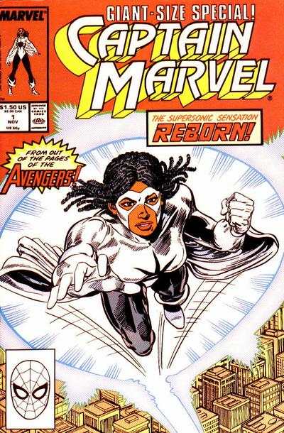 Captain Marvel 1989 series #1