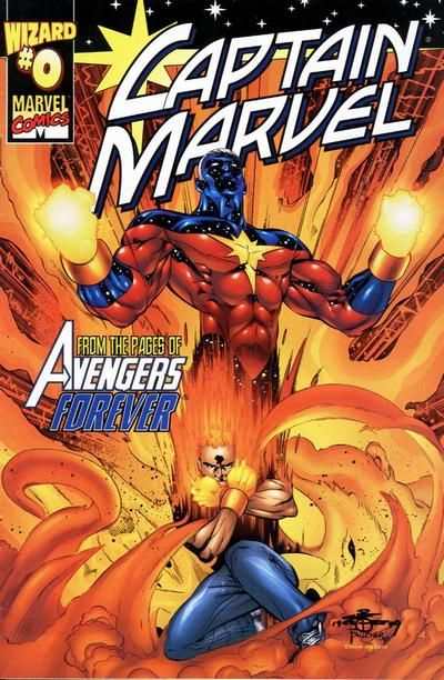 Captain Marvel 2000 series Wizard #0