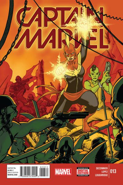Captain Marvel 2014 series #13