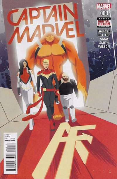 Captain Marvel 2016 series #3