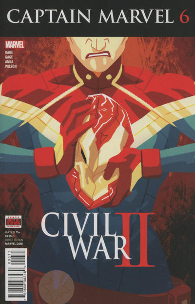 Captain Marvel 2016 series #6