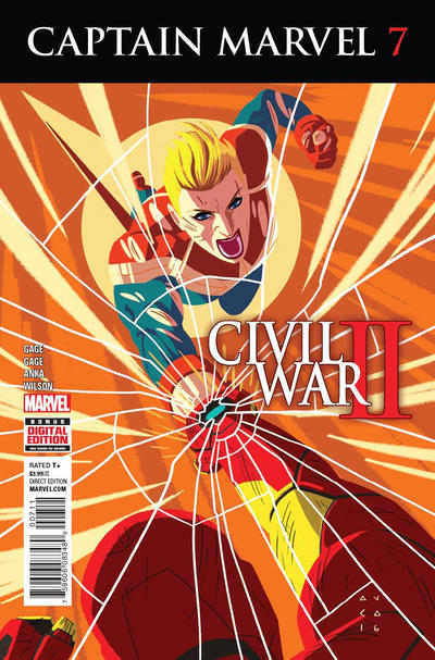 Captain Marvel 2016 series #7