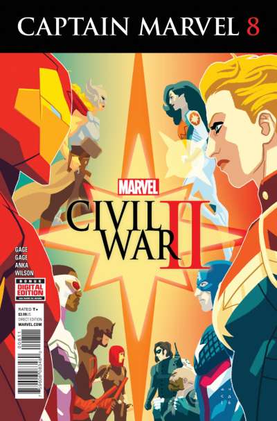Captain Marvel 2016 series #8