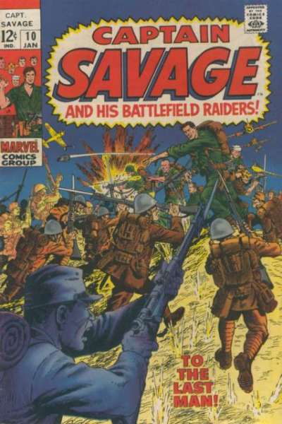 Captain Savage and His Leatherneck Raiders #10