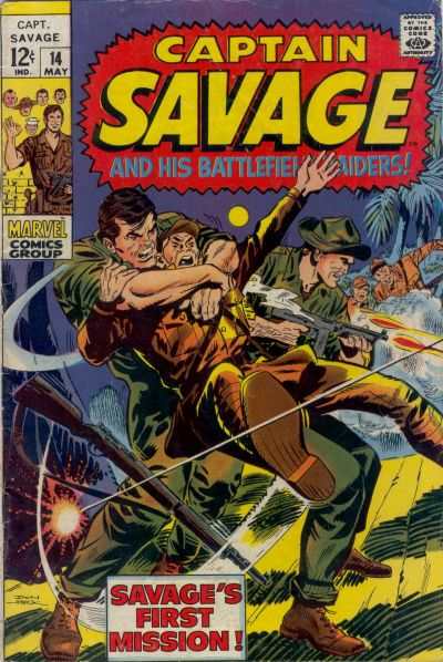 Captain Savage and His Leatherneck Raiders #14