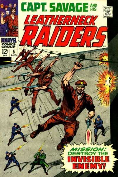 Captain Savage and His Leatherneck Raiders #5
