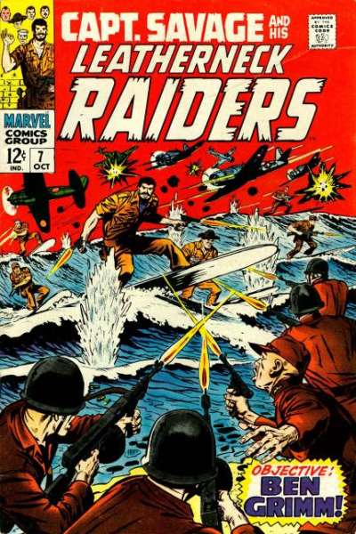 Captain Savage and His Leatherneck Raiders #7