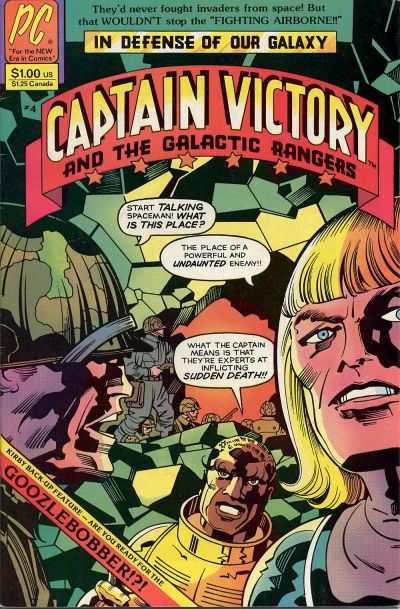 Captain Victory and the Galactic Rangers 1981 series #4