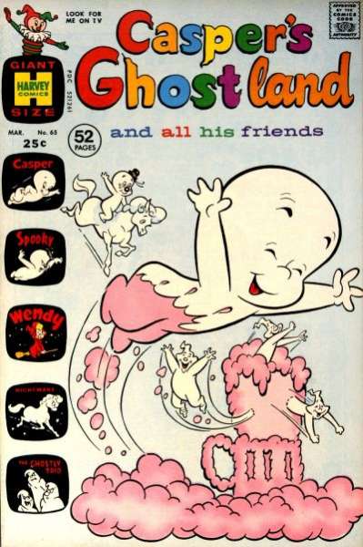 Casper's Ghostland 1958 series #65