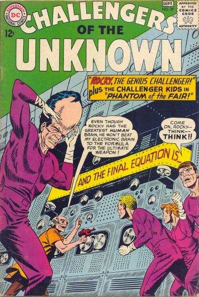 Challengers of the Unknown 1958 series #39