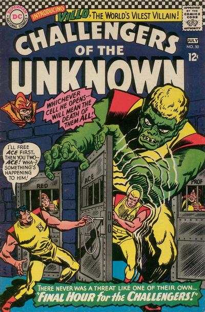 Challengers of the Unknown 1958 series #50