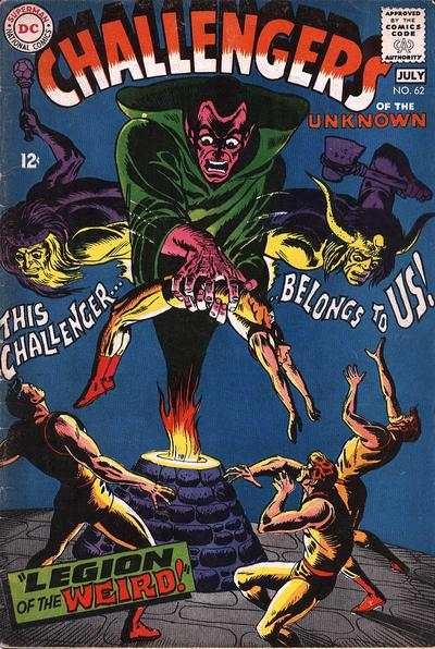 Challengers of the Unknown 1958 series #62