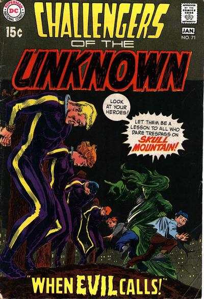 Challengers of the Unknown 1958 series #71
