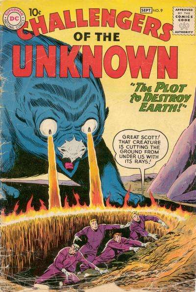Challengers of the Unknown 1958 series #9