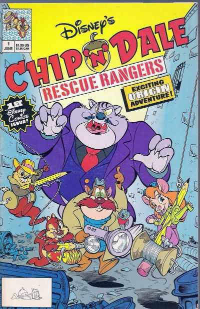 Chip 'n Dale Rescue Rangers 1990 series #1