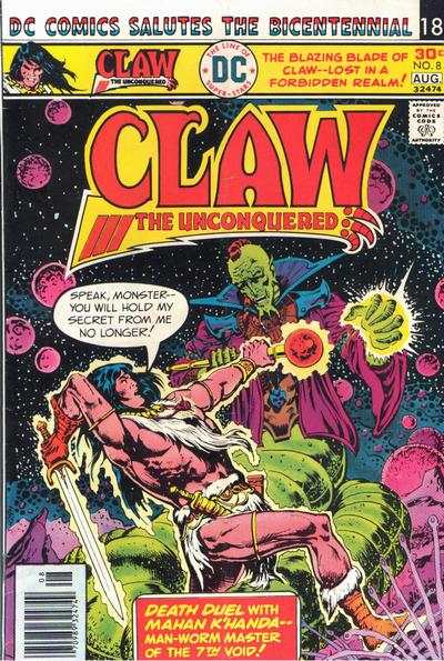 Claw the Unconquered 1975 series #8