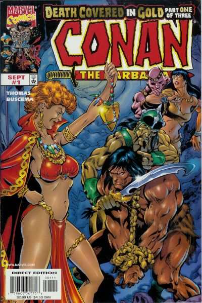 Conan: Death Covered in Gold #1
