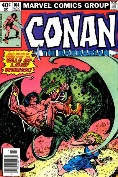 Conan the Barbarian 1970 Series #104
