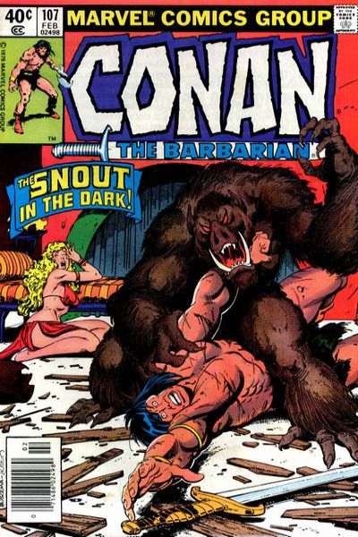 Conan the Barbarian 1970 Series #107