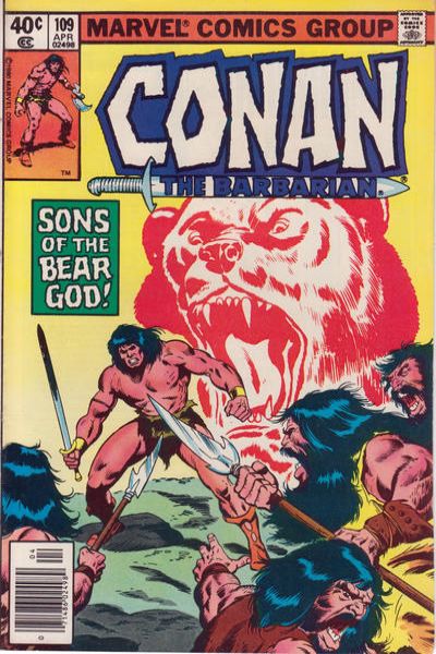 Conan the Barbarian 1970 Series #109