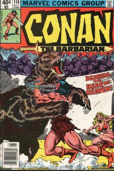 Conan the Barbarian 1970 Series #110