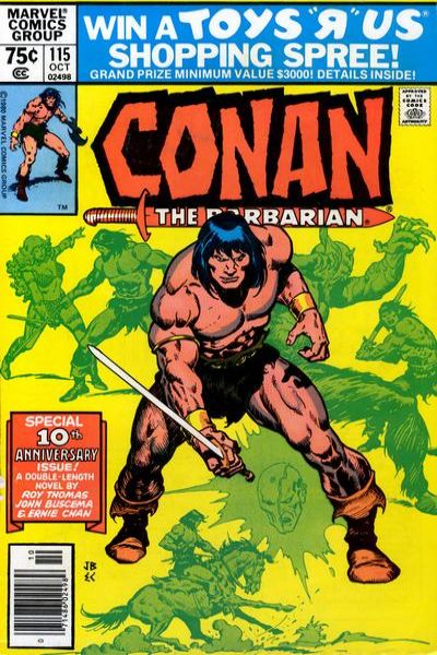 Conan the Barbarian 1970 Series #115