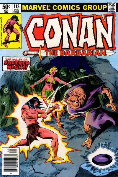 Conan the Barbarian 1970 Series #118
