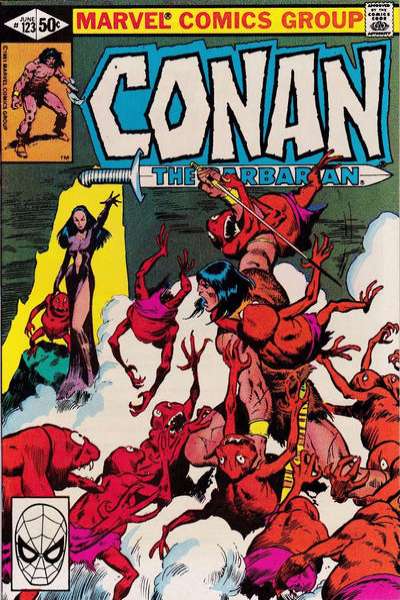 Conan the Barbarian 1970 Series #123