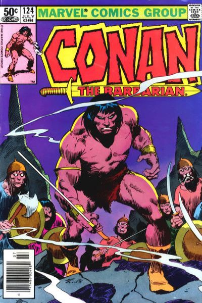 Conan the Barbarian 1970 Series #124