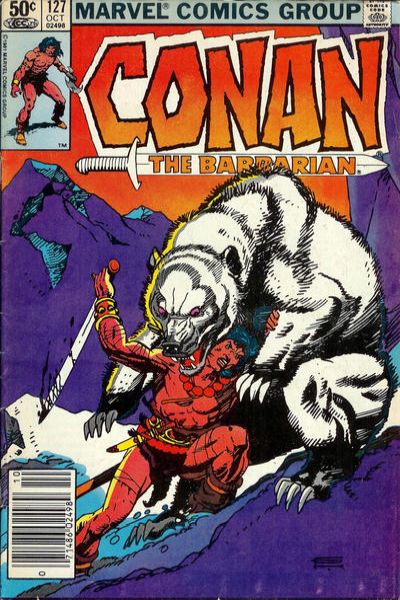 Conan the Barbarian 1970 Series #127