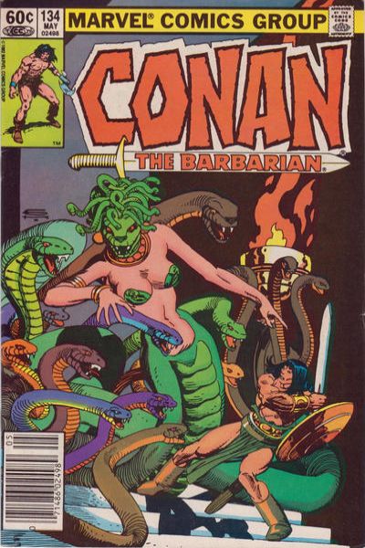 Conan the Barbarian 1970 Series #134