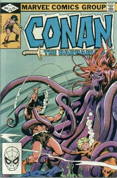 Conan the Barbarian 1970 Series #136