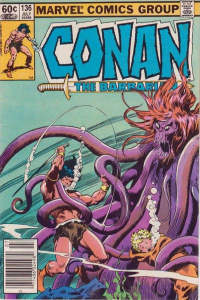 Conan the Barbarian 1970 Series #136
